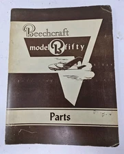 Beechcraft Model B Fifty B50 Parts Catalog Rev 1955 Original OEM
