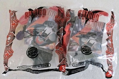 2 Batman Beyond Action Wing & Batarang Burger King Toys 2000 NEW Sealed Figures
