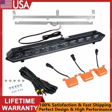 Amber White LED Front Grille Running Lights,Set For TOYOTA TUNDRA PRO 2022-2024