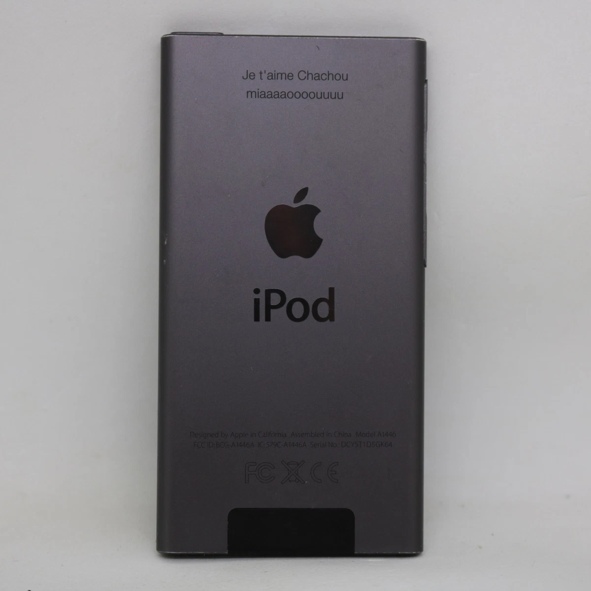 Apple iPod nano 7. Generation Graphit (16GB) MP3 Player / Bluetooth / Händler