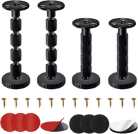 4 StüCk MöBelfüßE Verstellbar, 25-120Mm HöHenverstellbare FüSse FüR MöBel, Anti-