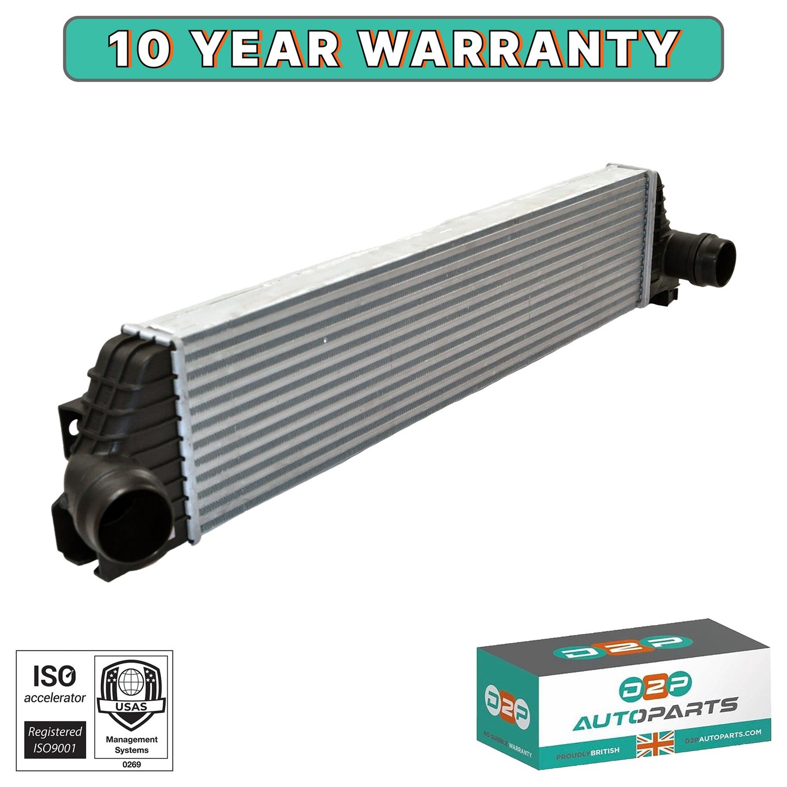 FOR RENAULT MASTER 2.3 DCI INTERCOOLER CHARGE AIR COOLER 144960015R 144969388R - Image 4