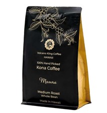Hawaiian Kona Coffee Whole Bean, Single Origin, Fancy Grade, Medium Roast, 10...