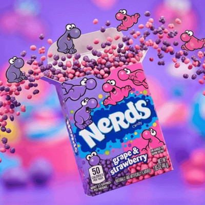 Grape & Strawberry | Nerds