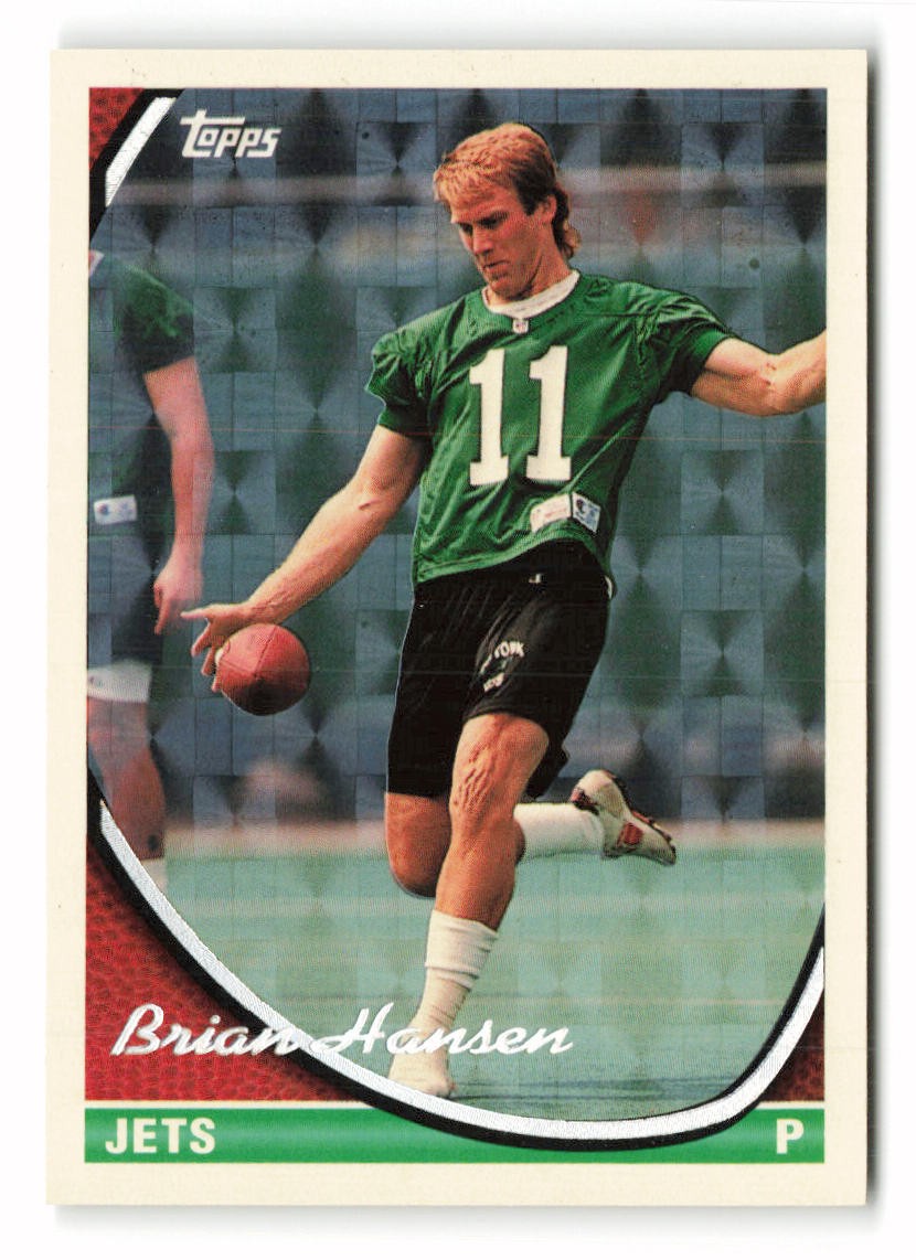 1994 Topps Brian Hansen Special Effects #447 New York Jets