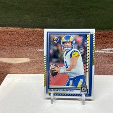 Matthew Stafford 2025 Donruss Optic #198 Los Angeles Rams