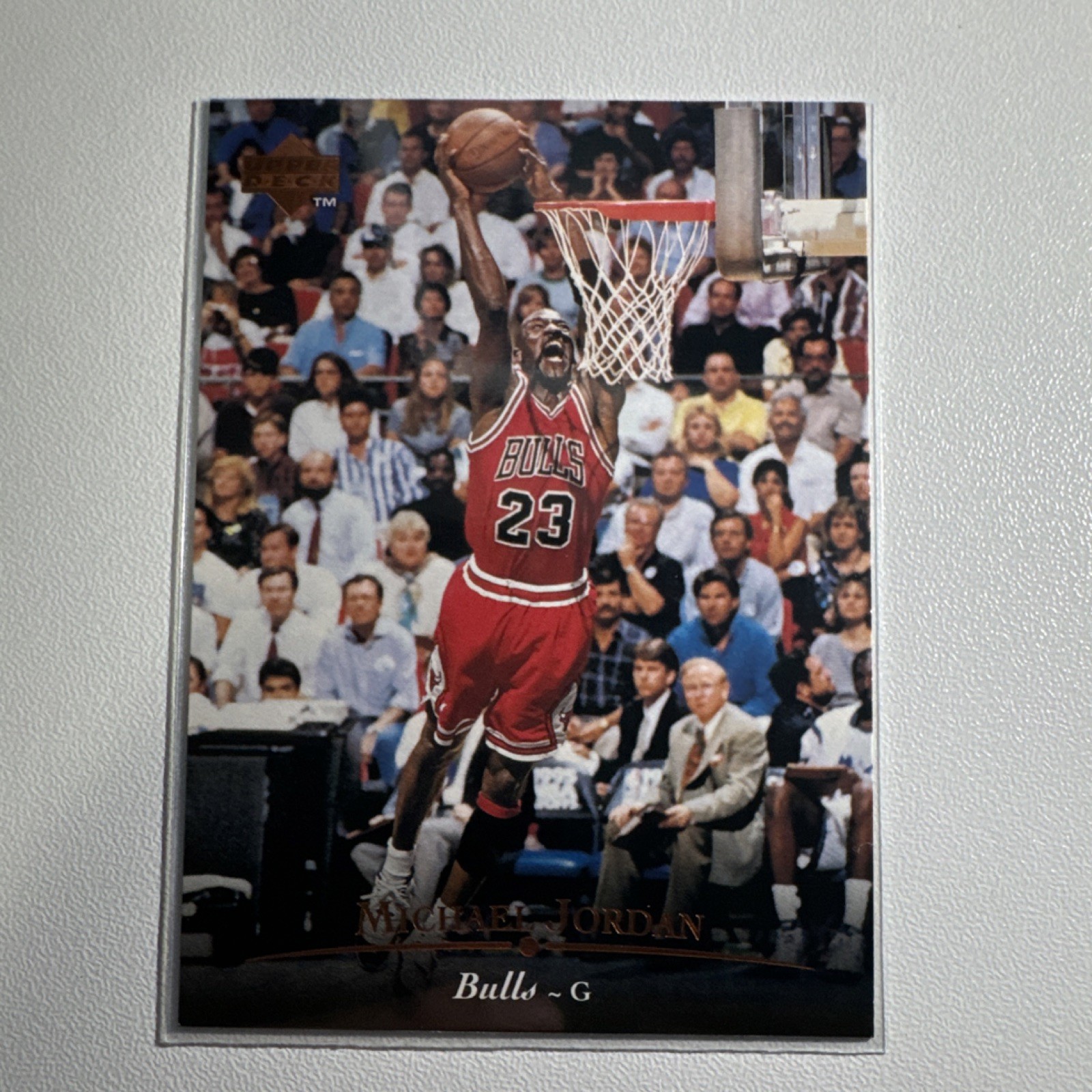 Upper Deck 1995-96 Michael Jordan #23 Chicago Bulls NBA Basketball Card