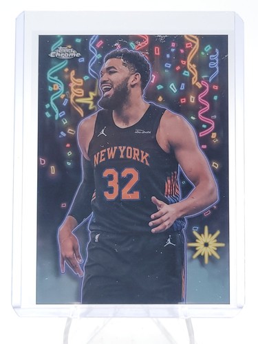 KARL-ANTHONY TOWNS 2025-26 TOPPS CHROME UPDATE CELEBRACION SP #CB-14 Q7857