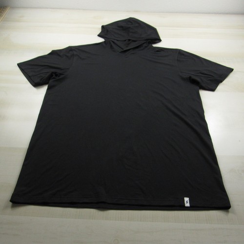 Bruce Bolt Shirt Herren Extra Large Schwarz Hoodie Performance Leicht Stretch