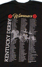 Kentucky Derby 147 Churchill Downs Winners T Shirt, Men s Medium, NEW