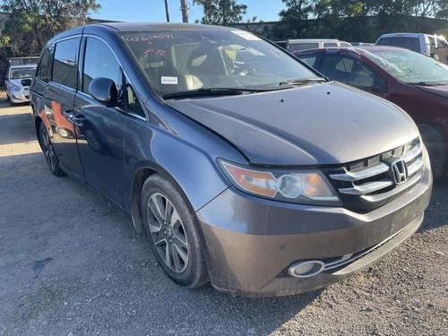 2014-2017 HONDA ODYSSEY Power Side View Mirror Left Driver Touring Elite  972102