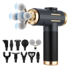 Massage Gun Deep Tissue, Muscle Massage Gun with 11 Attachment Heads, 99 Speeds