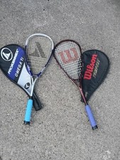 Prokennex Omega Ti Squash Racket And Wilson Tempest Squash Racket.
