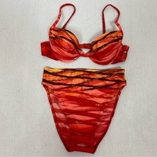 Vintage 90 s High Waisted Bikini Set