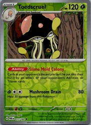 Toedscruel 017/182 Paradox Rift Reverse Holo