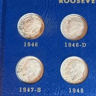 COMPLETE COLLECTION 48 ROOSEVELT DIMES 1946-1964 90% SILVER; Plus 8 Clad Dimes — photo 3