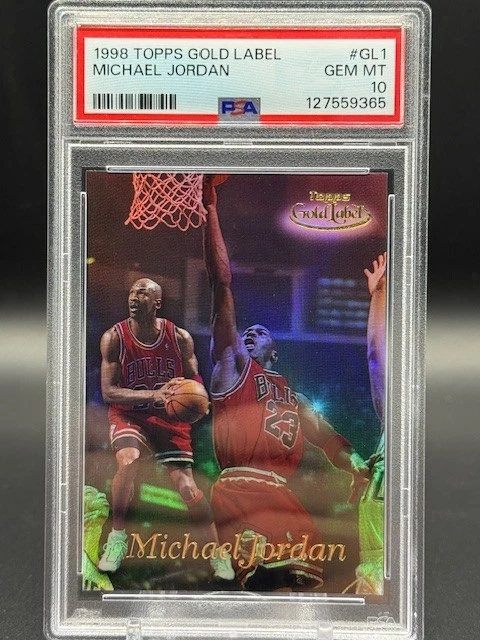 Michael Jordan PSA 10 Graded Basketball Trading Cards for sale | eBay