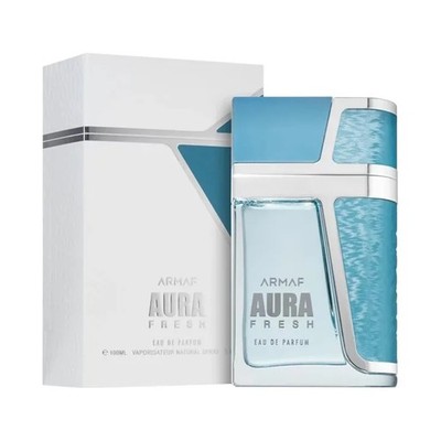 Armaf Aura Fresh for Men Eau de Parfum Spray 3.4 oz Long-Lasting Fragrance