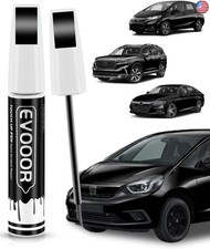 Crystal Black Pearl NH-731P Touch Up Paint Compatible with Honda Exact Match 2