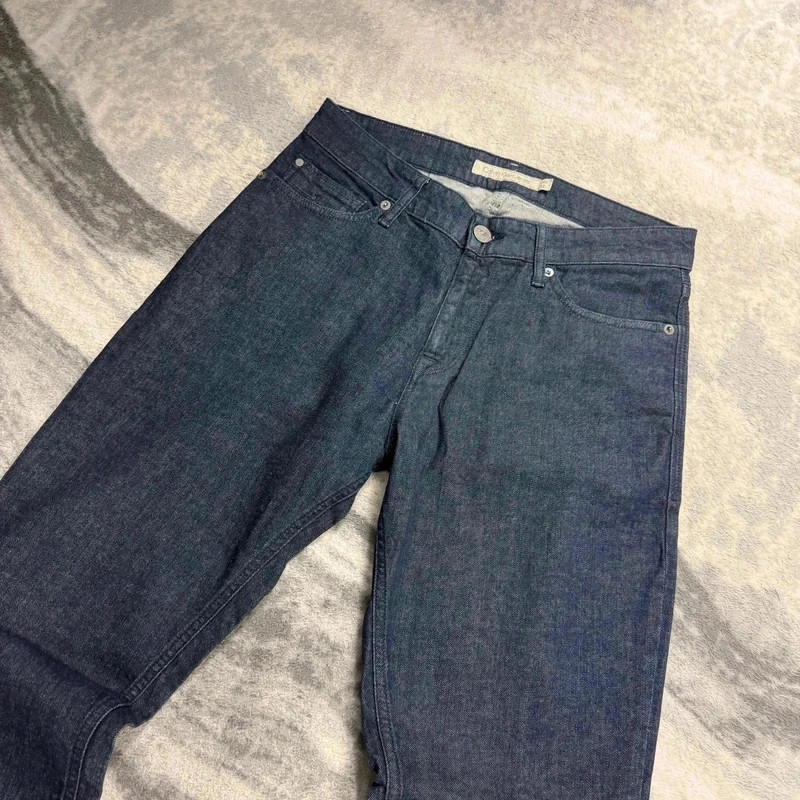 Vintage Calvin Klein 2000s Slim Fit Dark Wash Denim Jeans Size 30 x 32 image 10