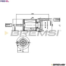 FUEL FILTER FE1018 FOR SKODA OCTAVIA/II/Combi FABIA/Praktik VW NEW/BEETLE 1.2L