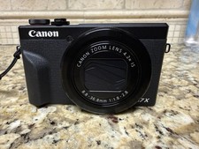 Canon PowerShot G7 X Mark III - 20.1MP Point  Shoot Digital Camera - Black