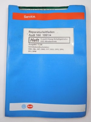 Reparaturleitfaden Audi 100 S4 A6 S6 plus 5/ 6 Gang Getriebe 01E Allrad Kupplung