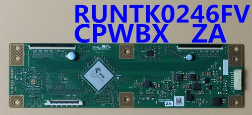 Original T-con Board RUNTK0246FV ZA For TV #F17