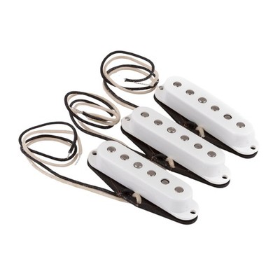 Fender 70th Anniversary '54 Stratocaster Single Coil Pickup Set, White