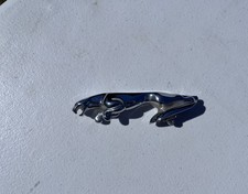2000-2008 Jaguar X-type S-type Leaper Hood Ornament Mount Chrome Emblem Oem