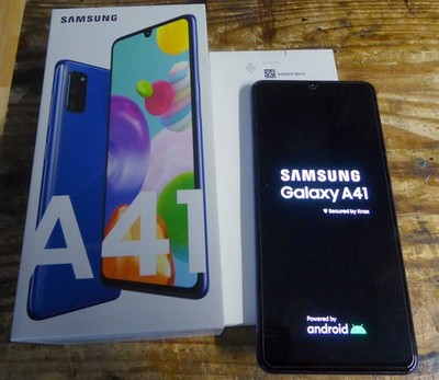 Samsung Galaxy A41 - 64GB - Blau (Ohne simlock)(Dual SIM)