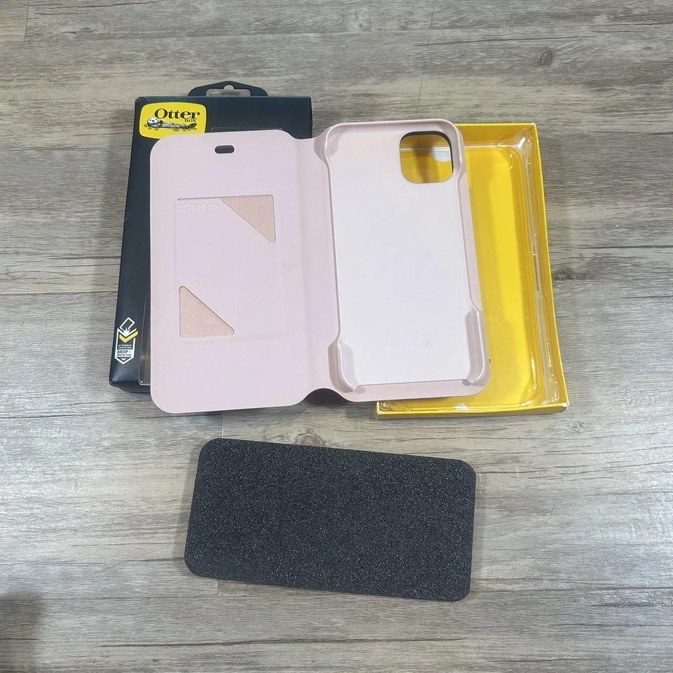 Otterbox Strada Via Soft-Touch Folio Case for iPhone 11 Pro Max Pink (New) - Image 3 of 4