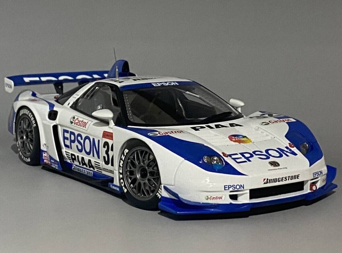 1/18 AUTOart Honda NSX 2004 JGTC GT500 Epson Nakajima Racing 1/18 AUTOart Honda NSX 2004 JGTC GT500 Epson Nakajima Racing