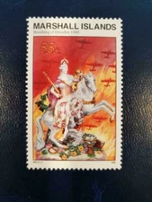 MARSHALL ISLANDS WW2 WWII Commemorative #505 Bombing of Dresden MNH