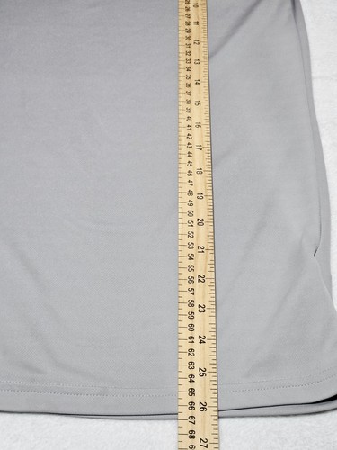 Adidas Climalite Polo Shirt Womens Sz XL Gray Pink Golf Athleisure Tennis - Picture 6 of 9