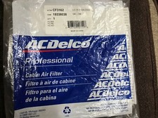 AC Delco Professional Cabin Air Filter OEM ACD #CF3162 GM#19338038 Brand NEW