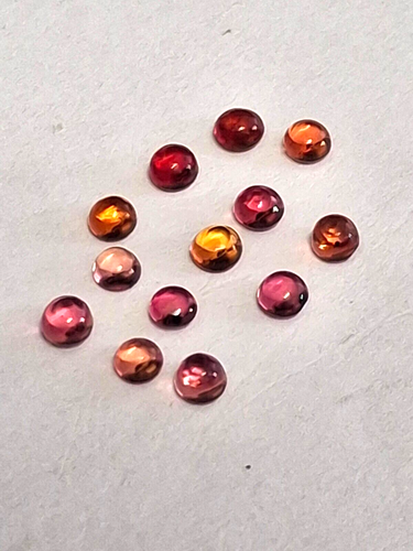 Natural cabochon sapphire round gems...2.15 Carat total - Picture 5 of 5