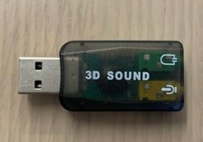 Bundle - Speedlink Mini Mic and USB 5.1 Sound Card - perfect condition Bargain