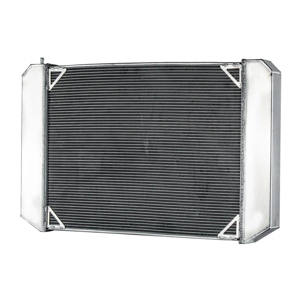 4Row Aluminum Radiator fit Chevy Kodiak/GMC C7000 C6500 C60 70 Topkick 91-2002 Foto 4 de 4