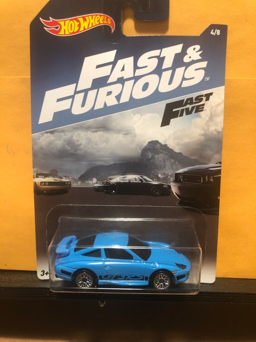 1/64 HOT WHEELS FAST & FURIOUS FAST FIVE PORSCHE 911 GT3 RS