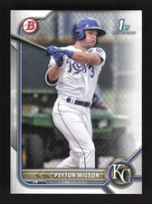2022 Bowman Prospects 1st Bowman Card Peyton Wilson #BP-85 Kansas City Royals