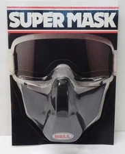 NOS Vintage Bell Super Mask for Open Face Motorcycle Helmet - AHRMA