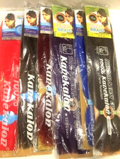 5 Packs 100 Hair Plus Kanekalon Jumbo Braiding Hair. 10 Colors, Choose