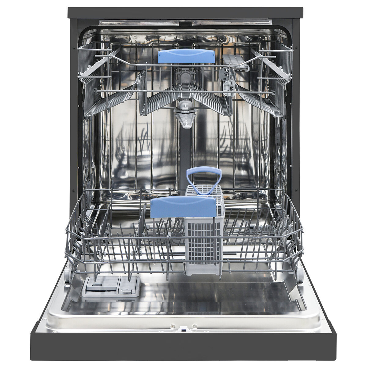 NEW Esatto 60cm Freestanding Dishwasher Black Steel EDW6013BS 9349260097742 eBay