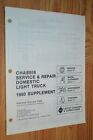 New Listing1980 Chassis Service Repair Manual Trucks & Vans Ford Gm Chrysler Jeep Shop