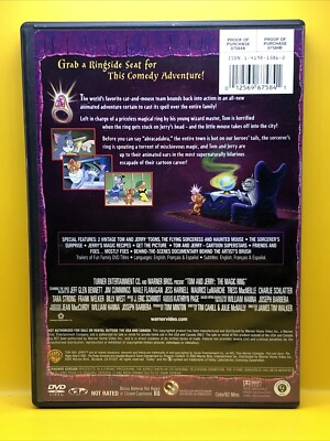 Tom and Jerry: The Magic Ring (DVD 2001 FS) Animated Adventure