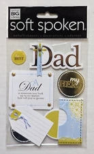 Dad Father's Day Scrapbooking Stickers By Soft Spoken 