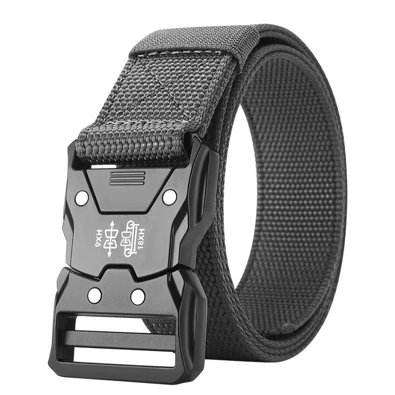 Ceinture militaire en nylon souple unisexe, accessoires de sport, de qualité. - Photo 2/4