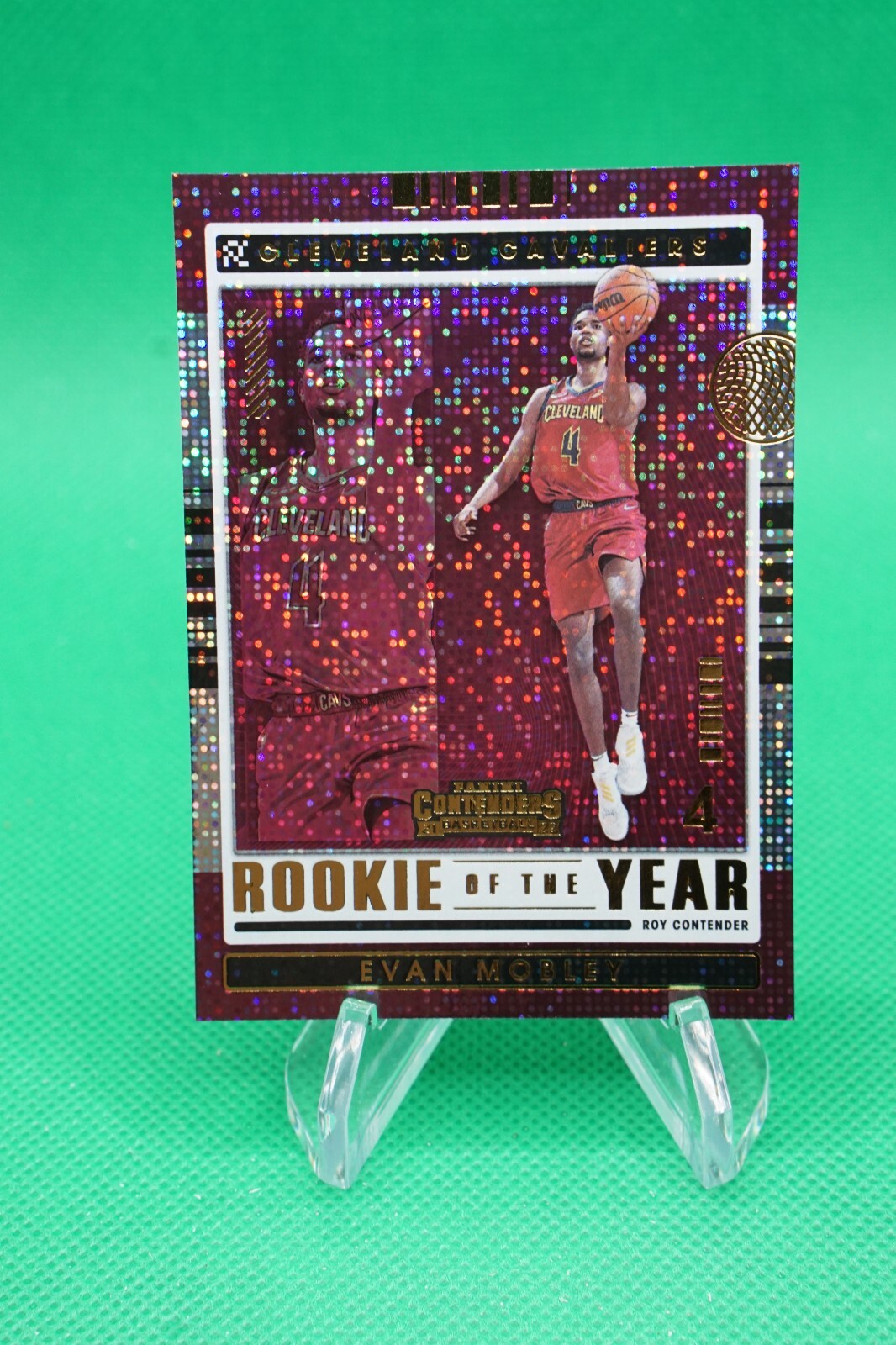 2021-22 Contenders Rookie of the Year Contenders #3 Evan Mobley BG6