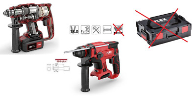 Flex Akku Bohrhammer 18V CHE 18.0-EC SDS-plus Sologerät ohne L-BOXX 